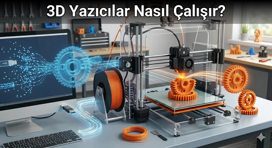 3D Yazıcılar Nasıl Çalışır?